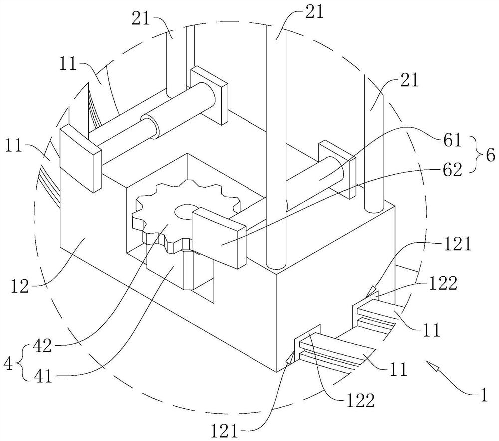 Thermal power plant overhauling device and method