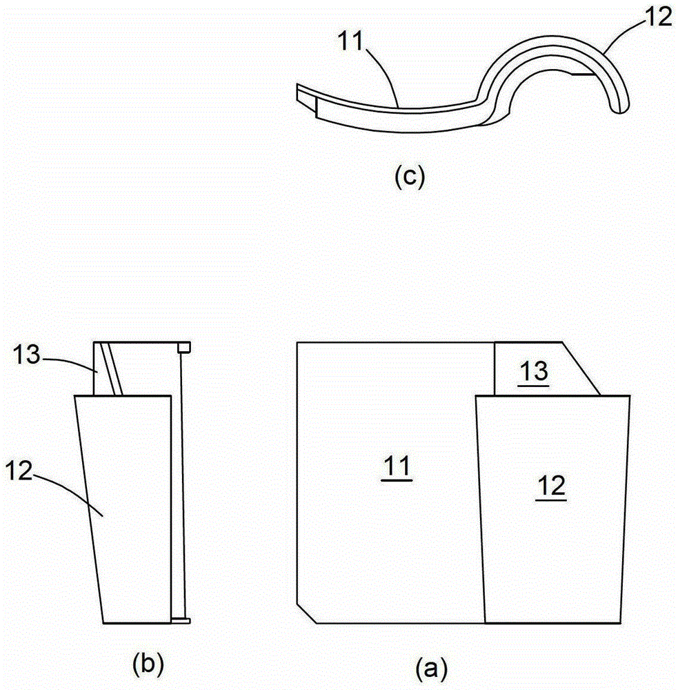Flying bird tile roof decorative lighting method, system and three-dimensional LED lighting device