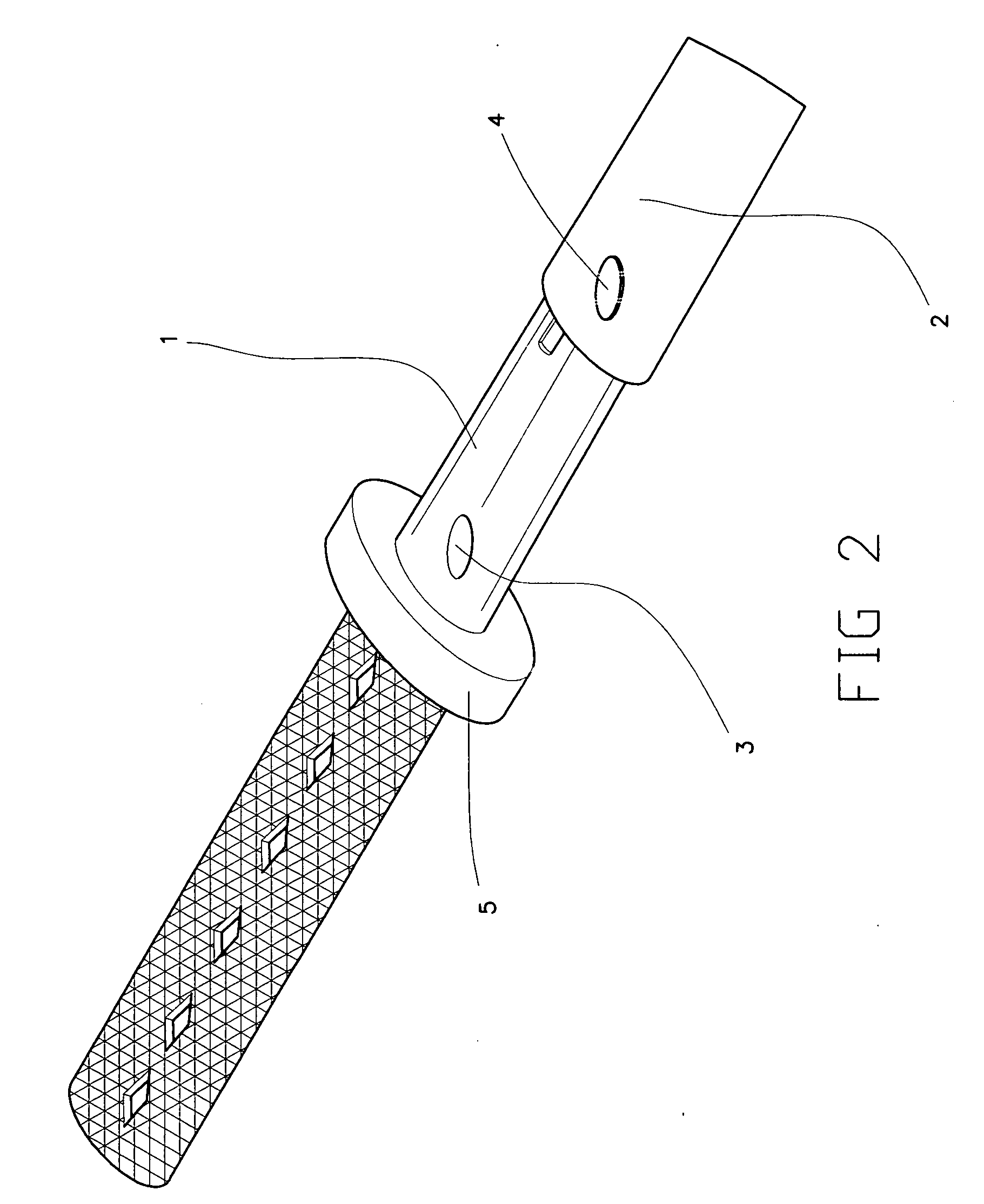 Structure for fastening sword blade to scabbard