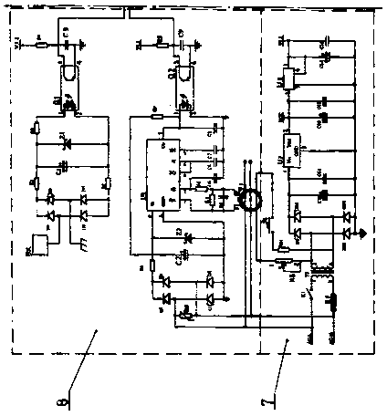 Electric leakage positioning transmitting device of low-voltage meter box