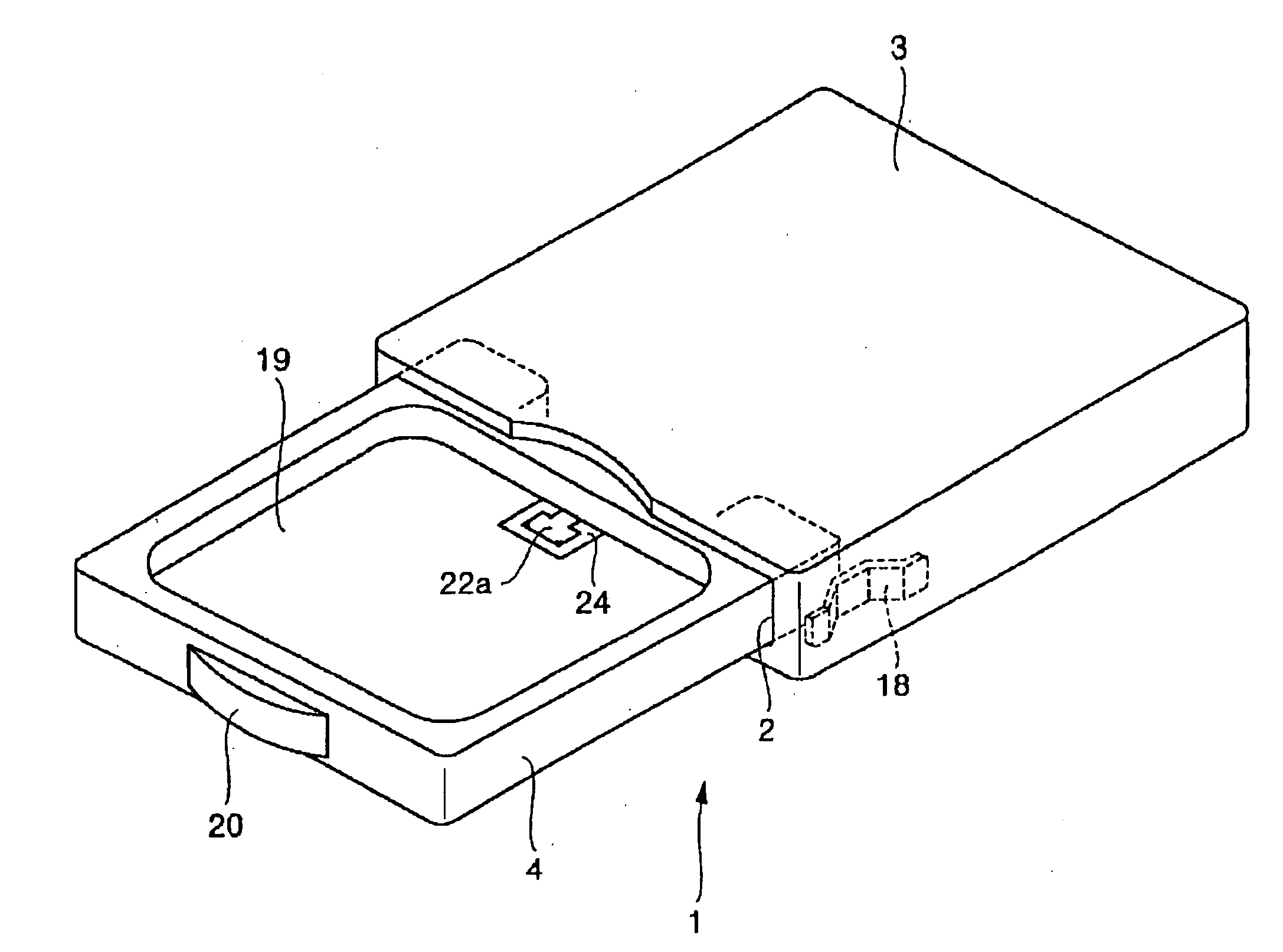 Push-Action Slide Case