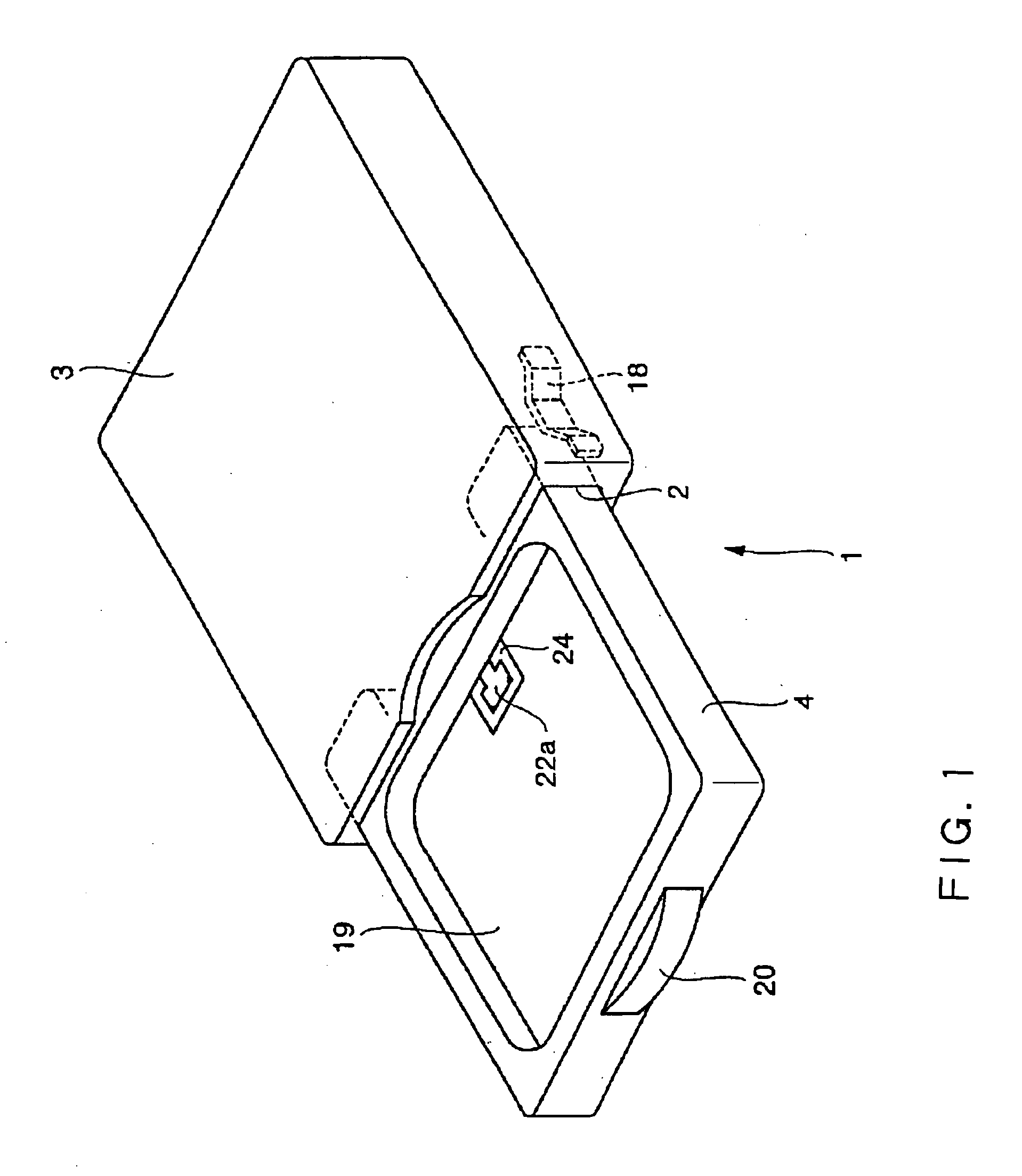 Push-Action Slide Case