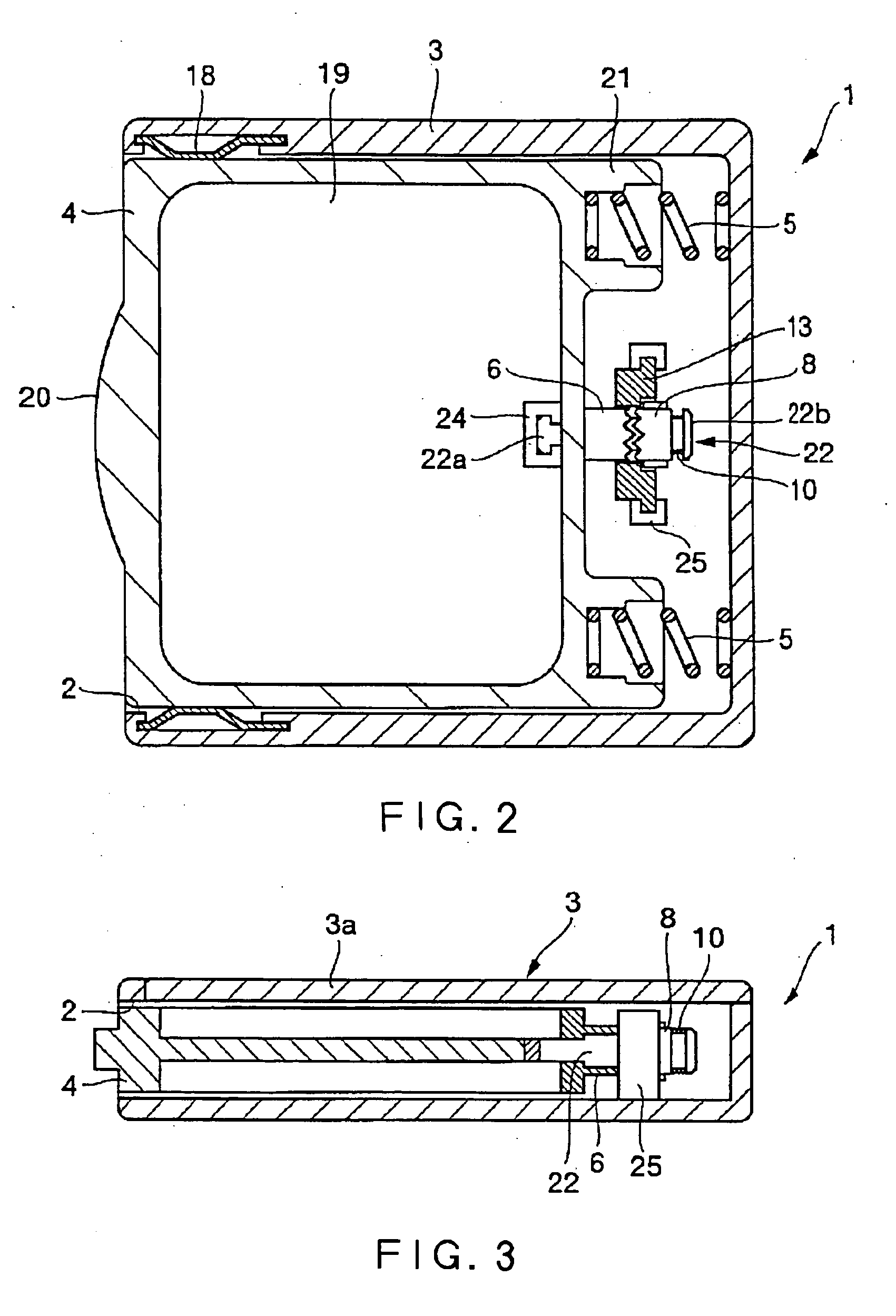 Push-Action Slide Case