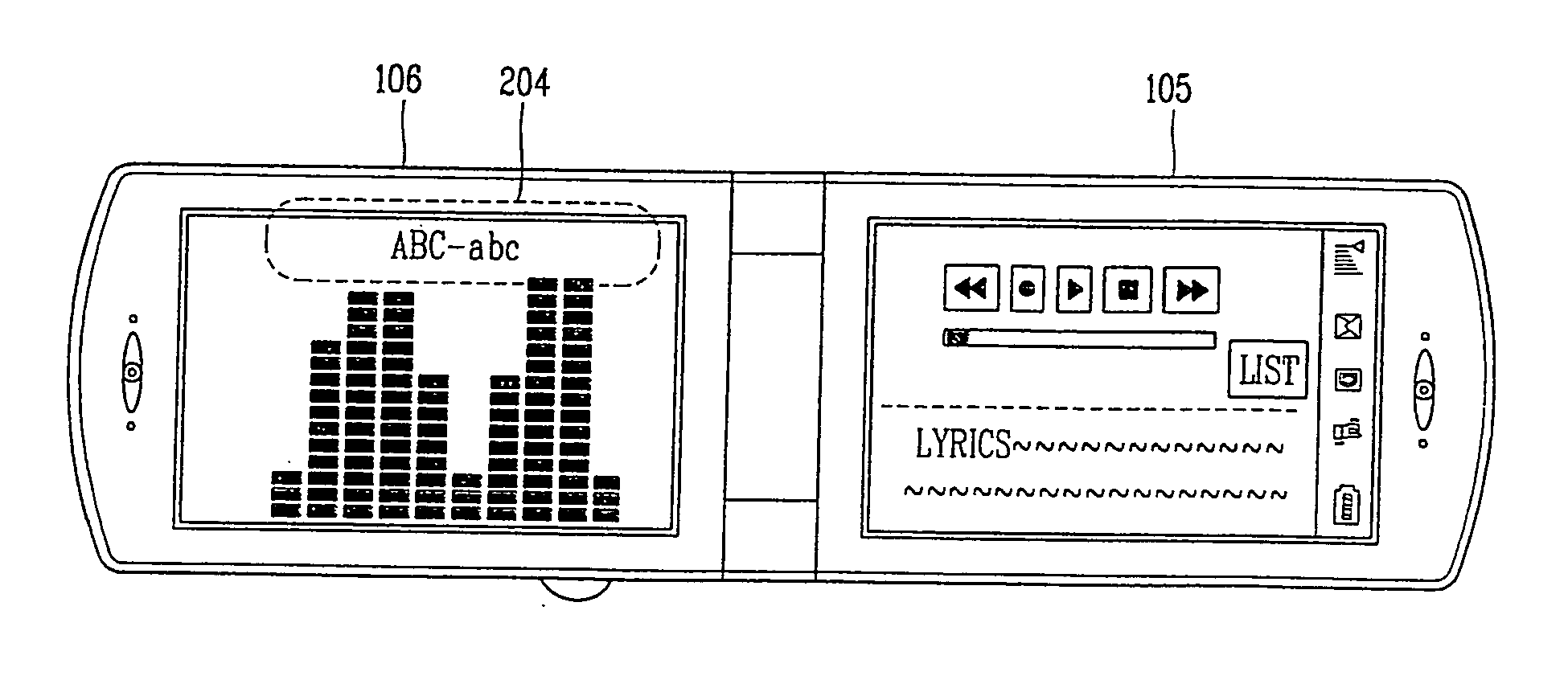 Method for displaying multimedia contents and mobile communications terminal capable of implementing the same