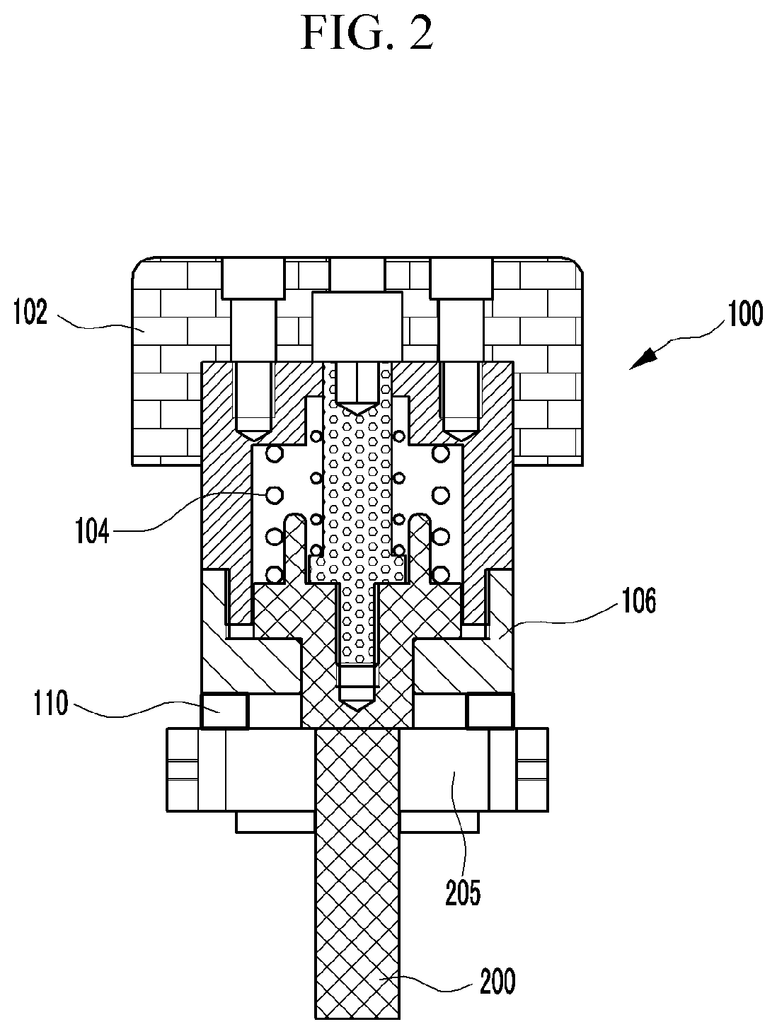 Welding gun and unidirectional welding system provided with the same