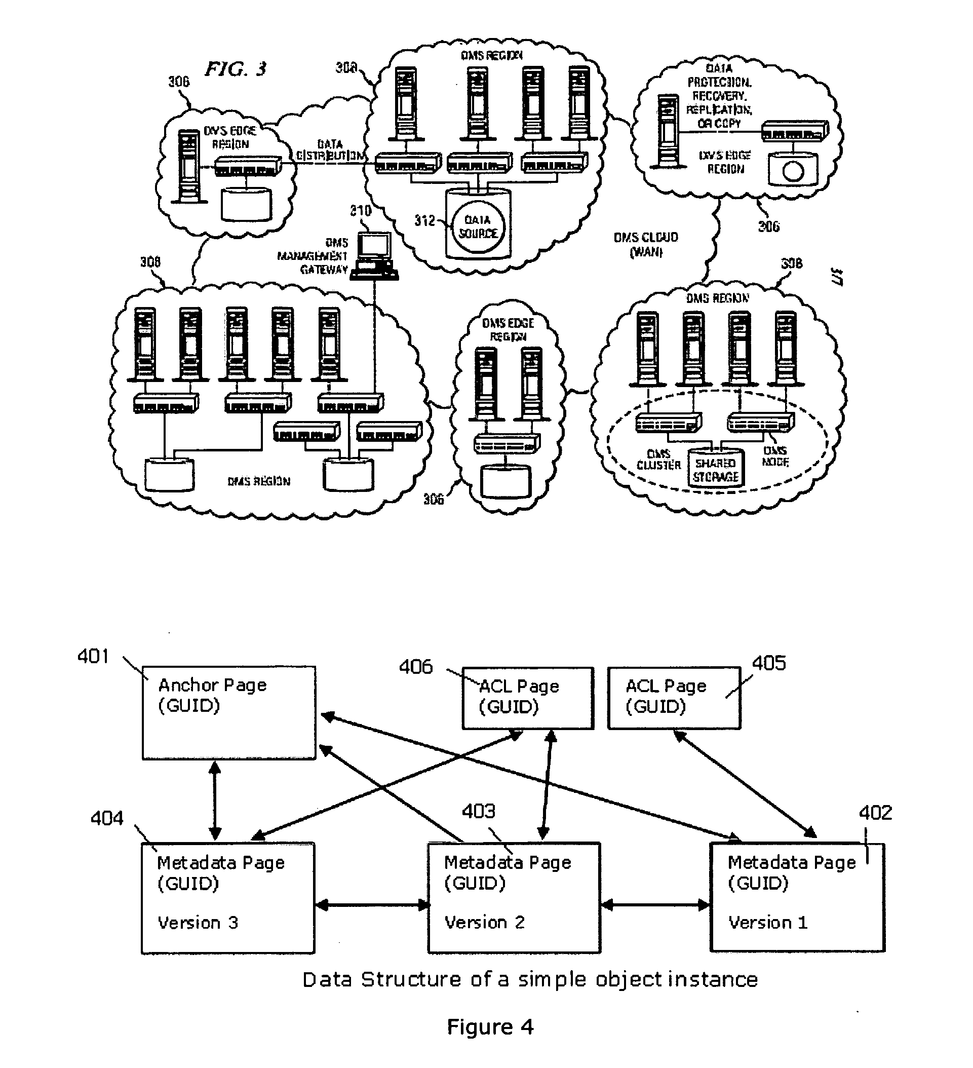 Method for managing real-time data history of a file system