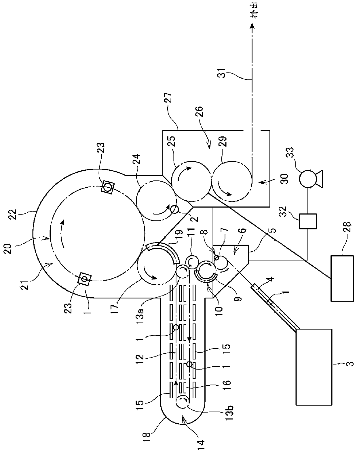 Aseptic filling machine and aseptic filling method