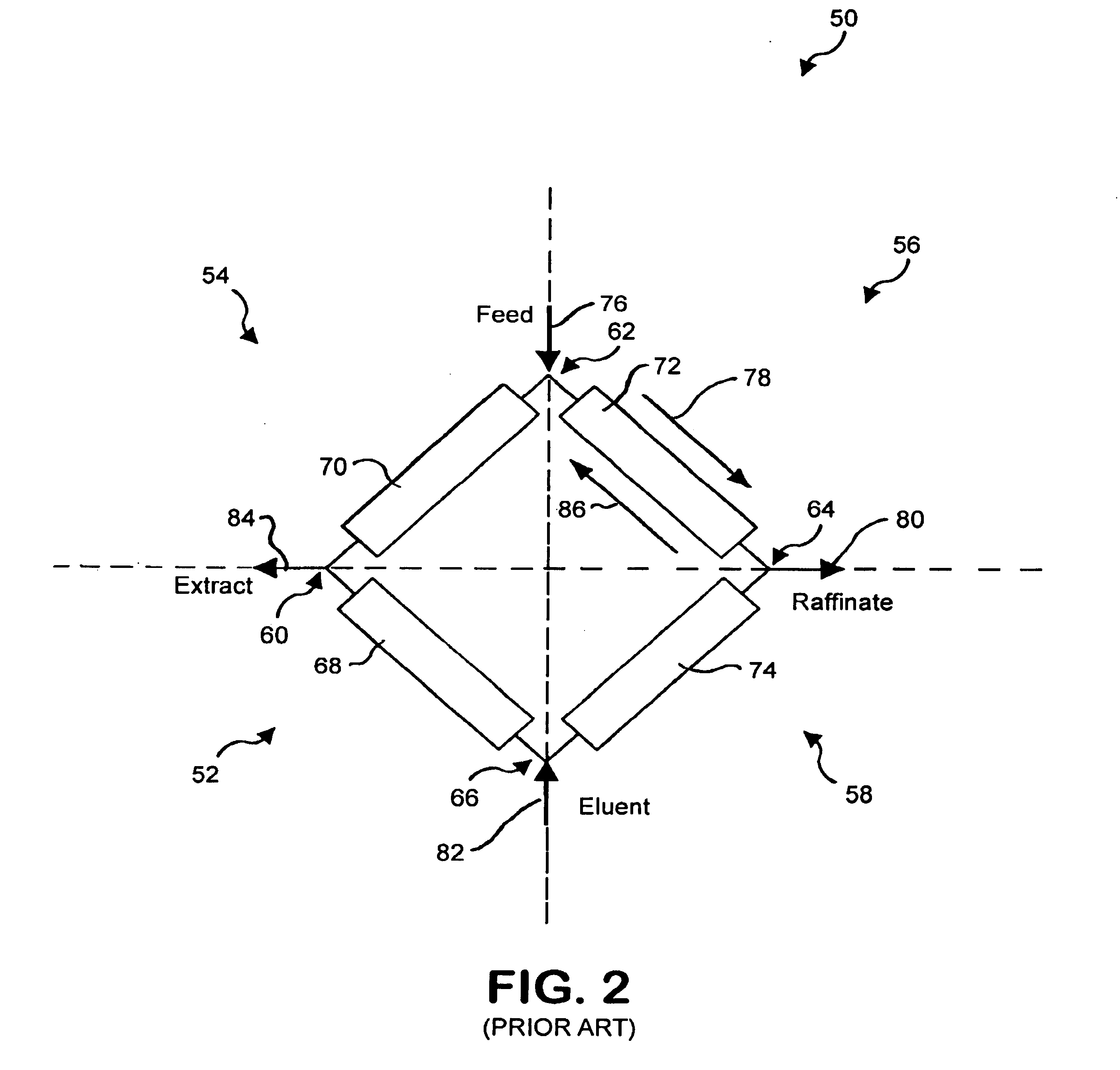 Method and apparatus for separating a component from a mixture