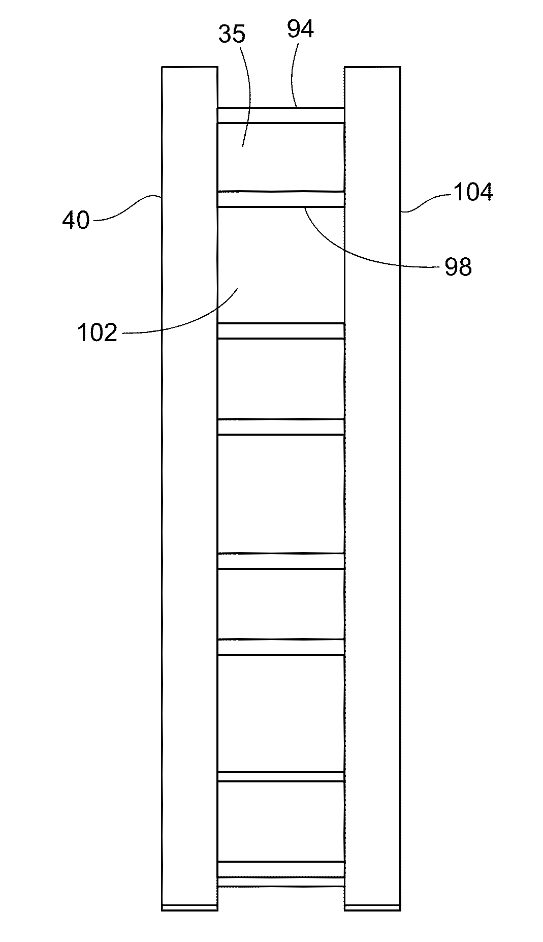 Nanoscale High-Aspect-Ratio Metallic Structure and Method of Manufacturing Same