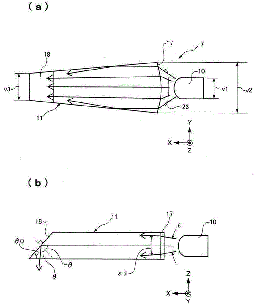 Indication lighting device and vacuum cleaner including the same