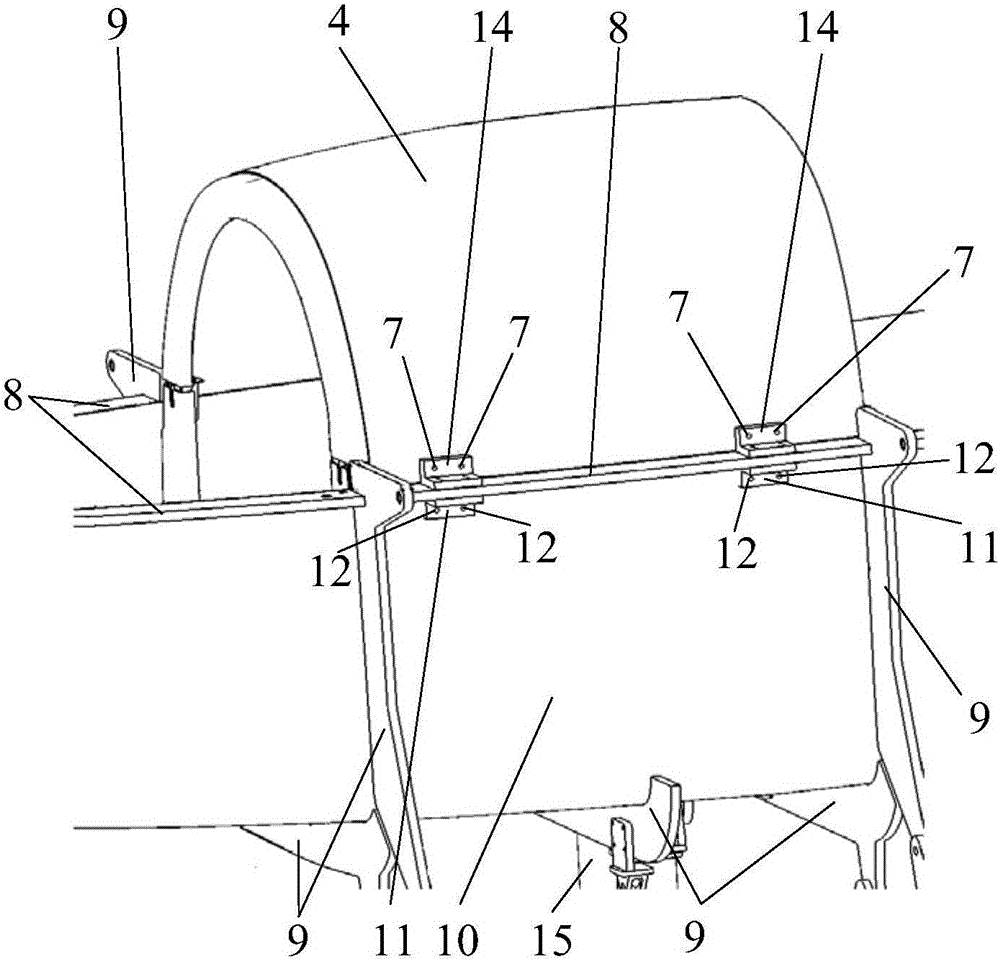 Composite material skin net edge coordination tools and assembling method for skins