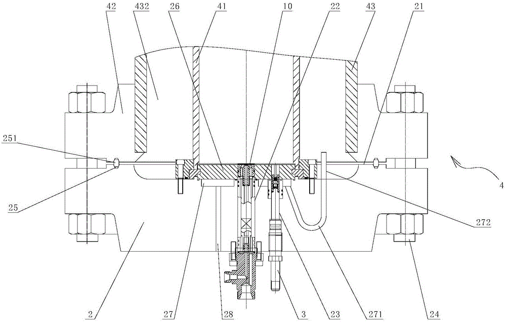 Head structure for generator and assembly method for head structure