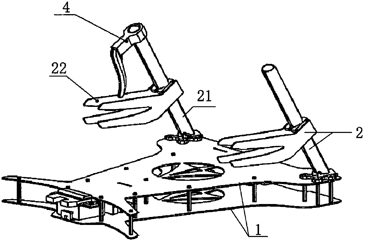 A small unmanned aerial vehicle ejection device and unmanned aerial vehicle take-off method