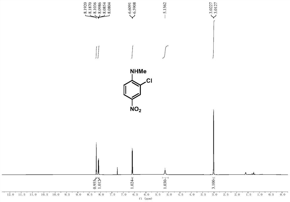 Ortho-halogenated arylamine compound and synthesis method thereof