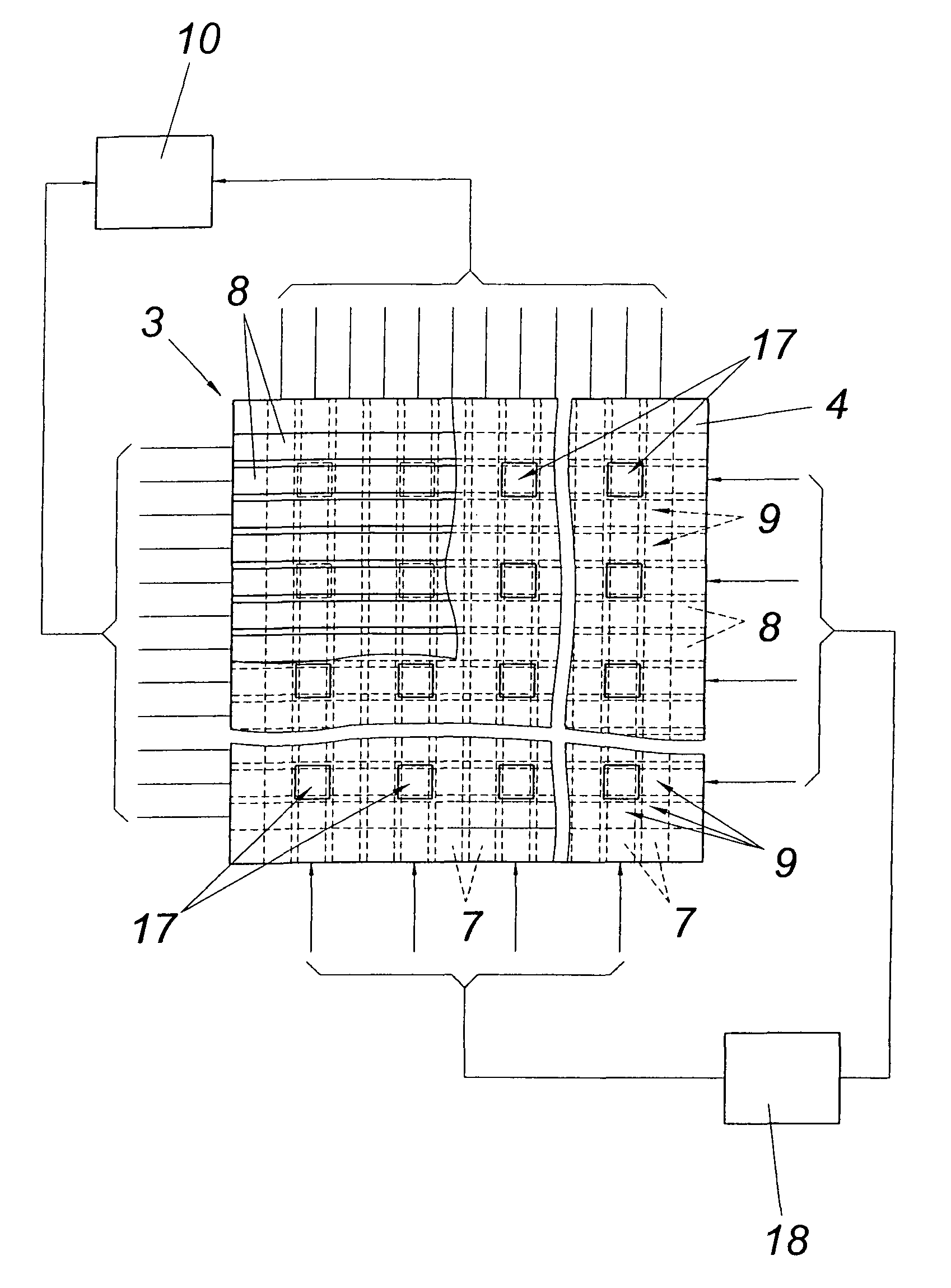Device for evaluating biochemical samples