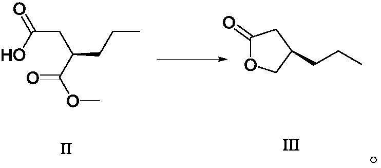 A kind of preparation method of furanone compound