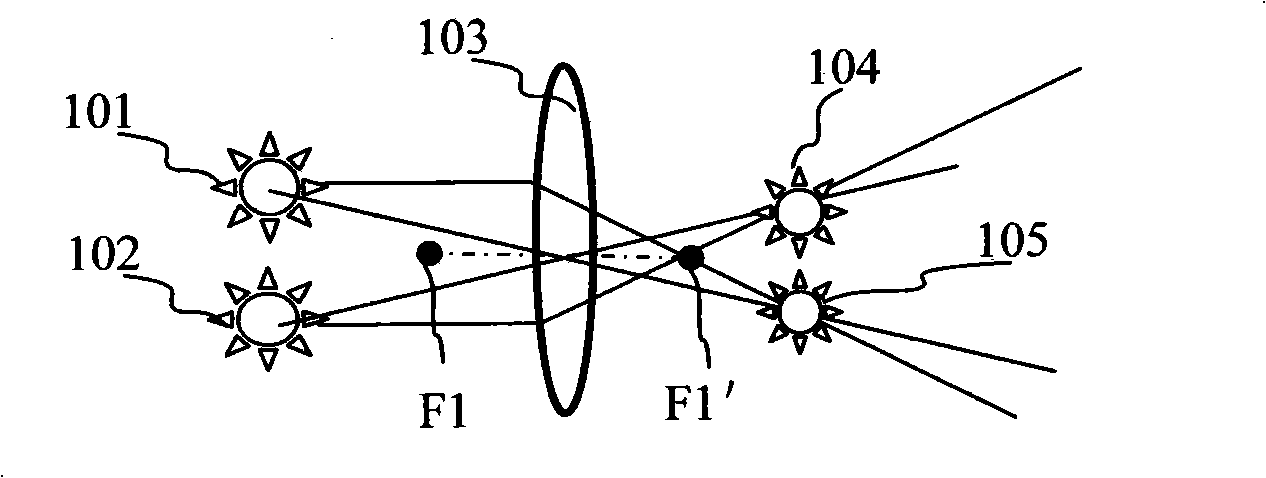 Method and system for improving display effect of optical lattice images