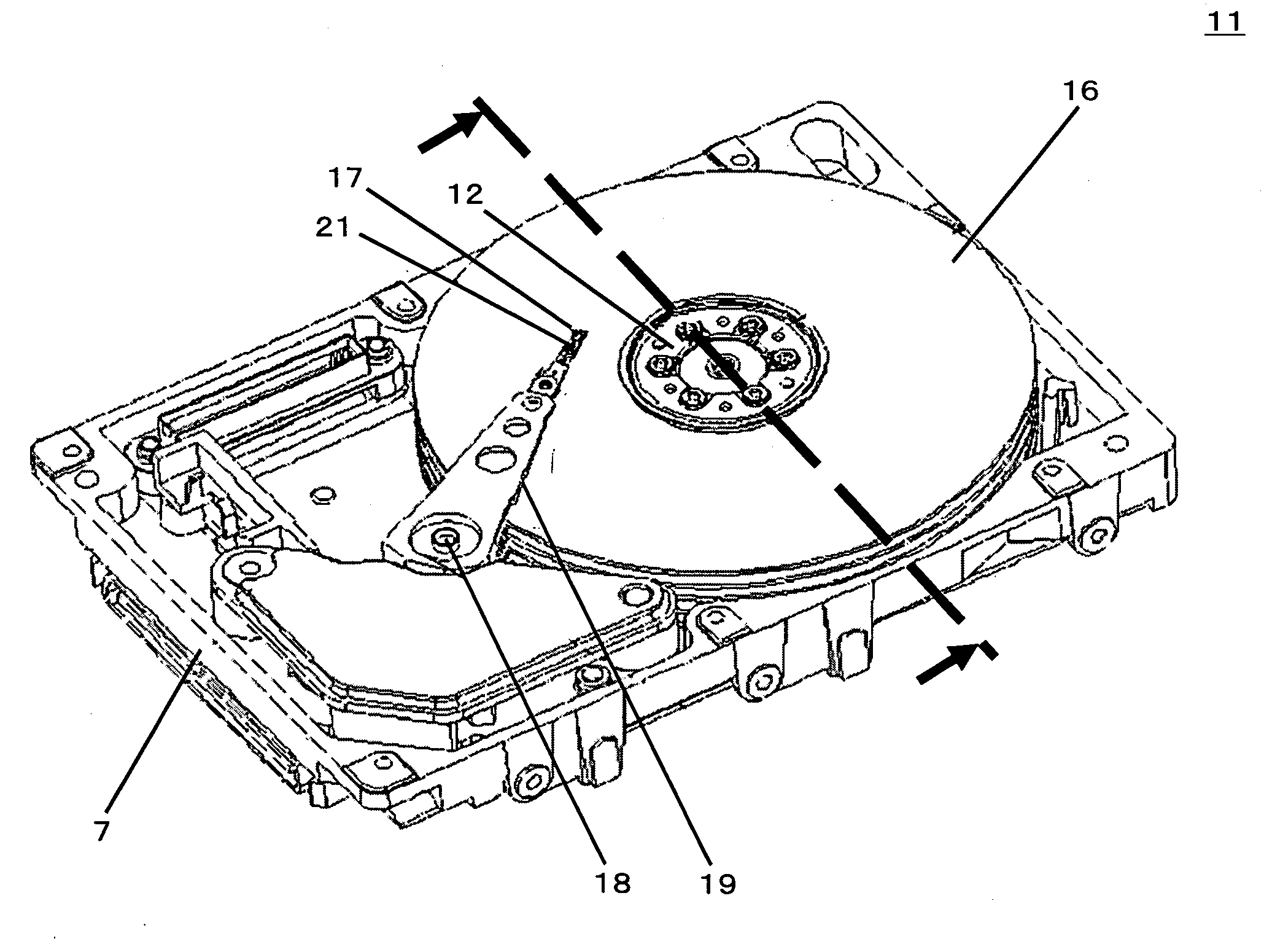 Magnetic disk device