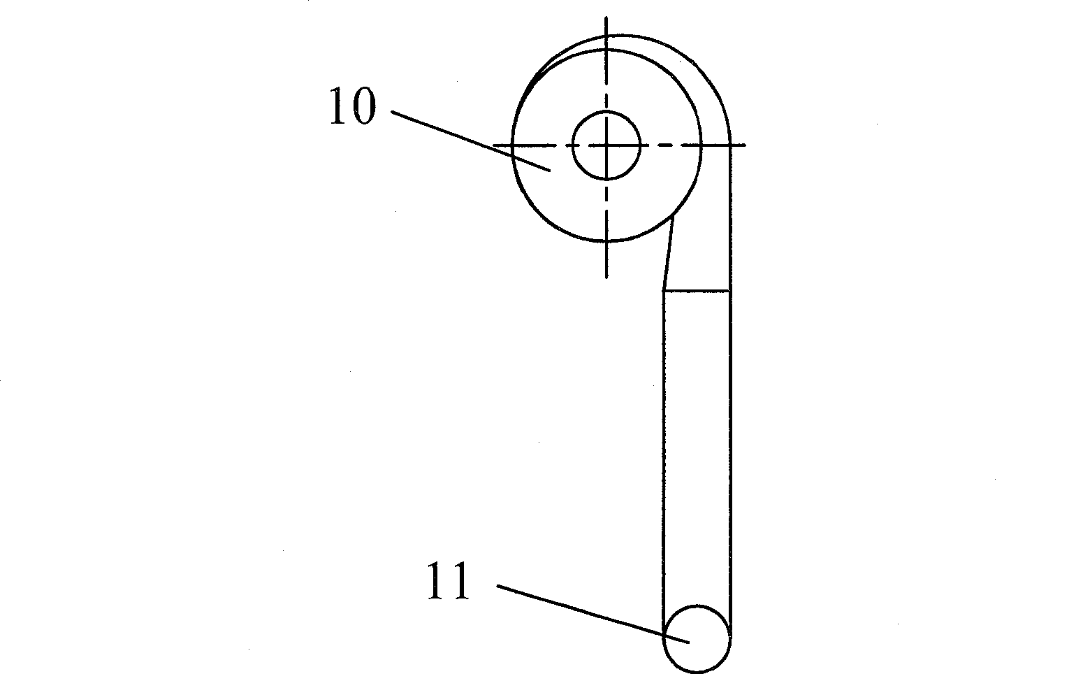 Catalytic cracker without settler