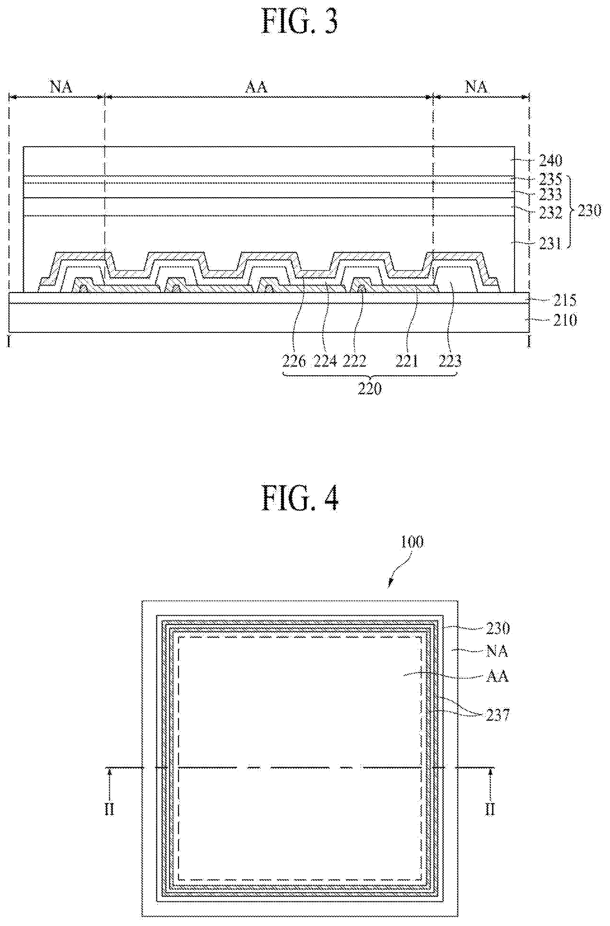 Device with light emitting element