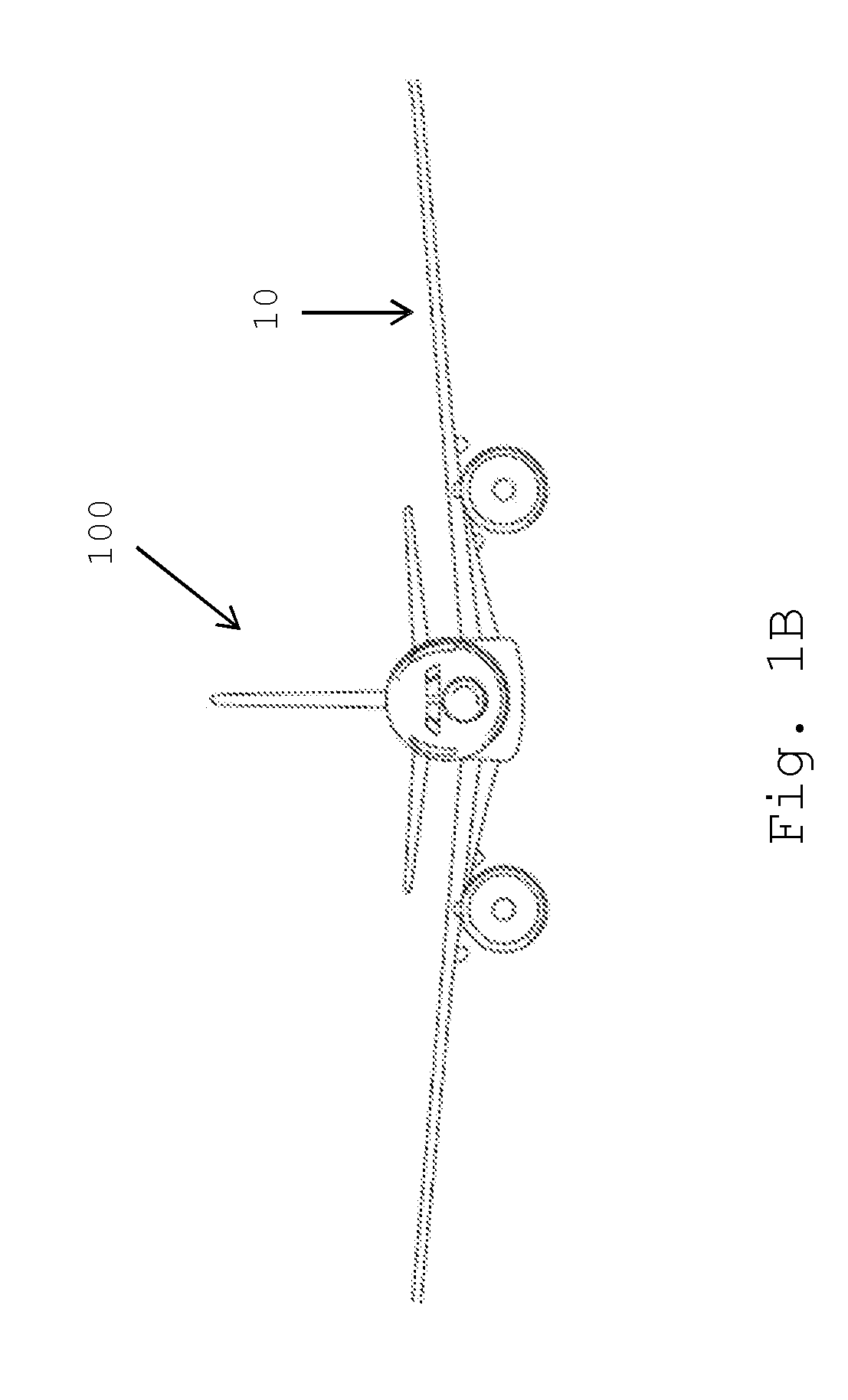 Folding wing tip and rotating locking device