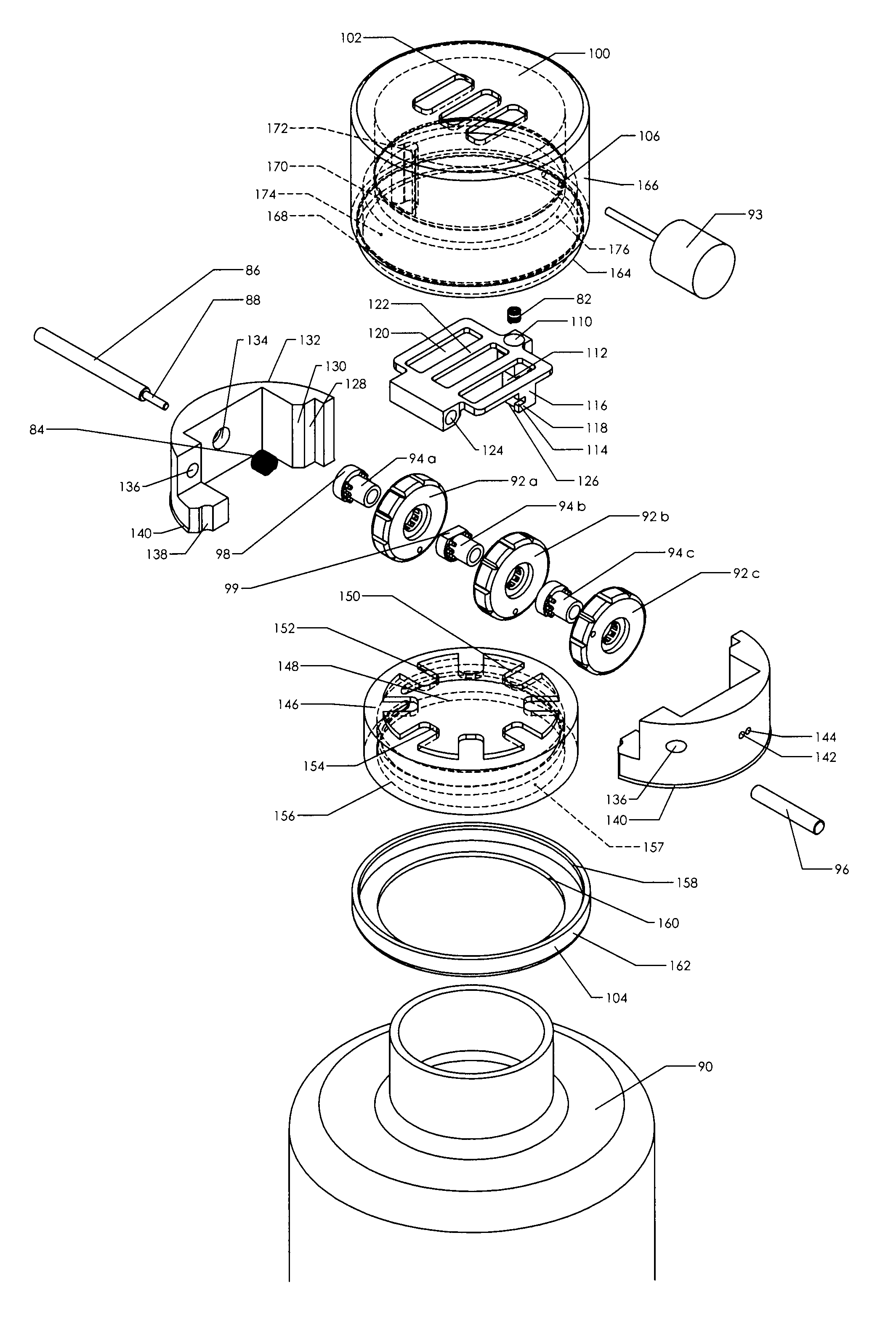 Lockable Cap for Medical Prescription Bottle