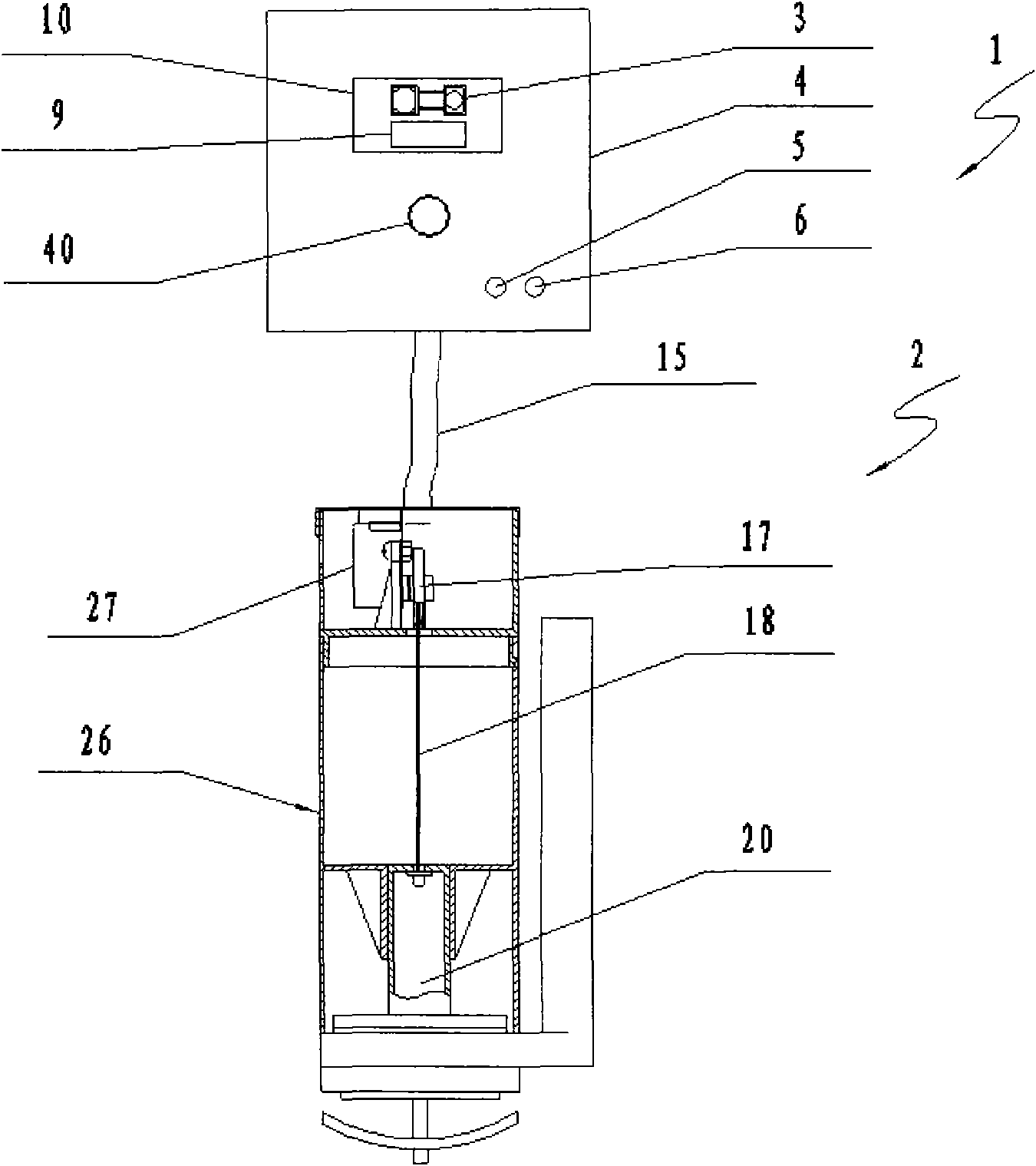 Automatic drainage valve of pedestal pan and working method thereof