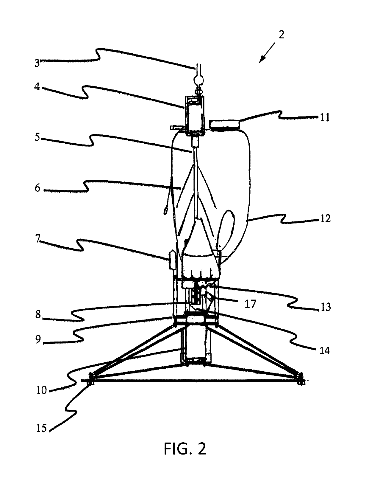 Apparatus and method for delivering a dry material with an unmanned aerial vehicle