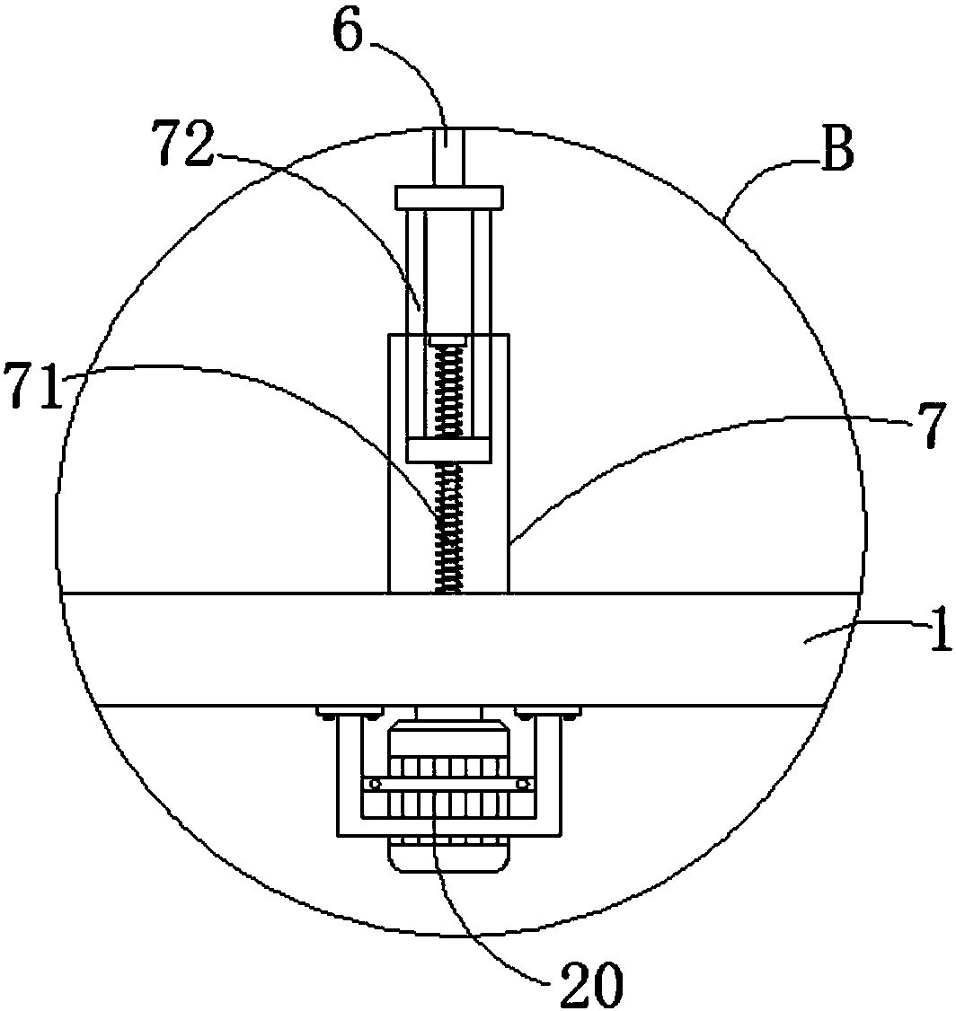 Cloth discharging mechanism of desizing machine for chemical fabric production