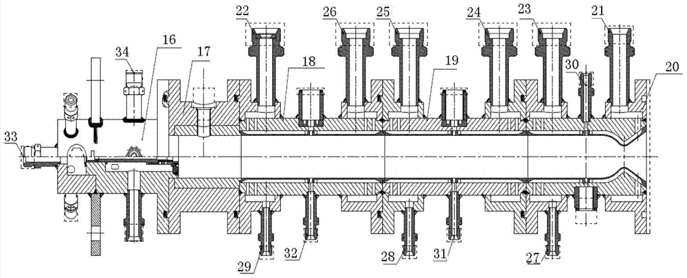 A combined multifunctional combustion device