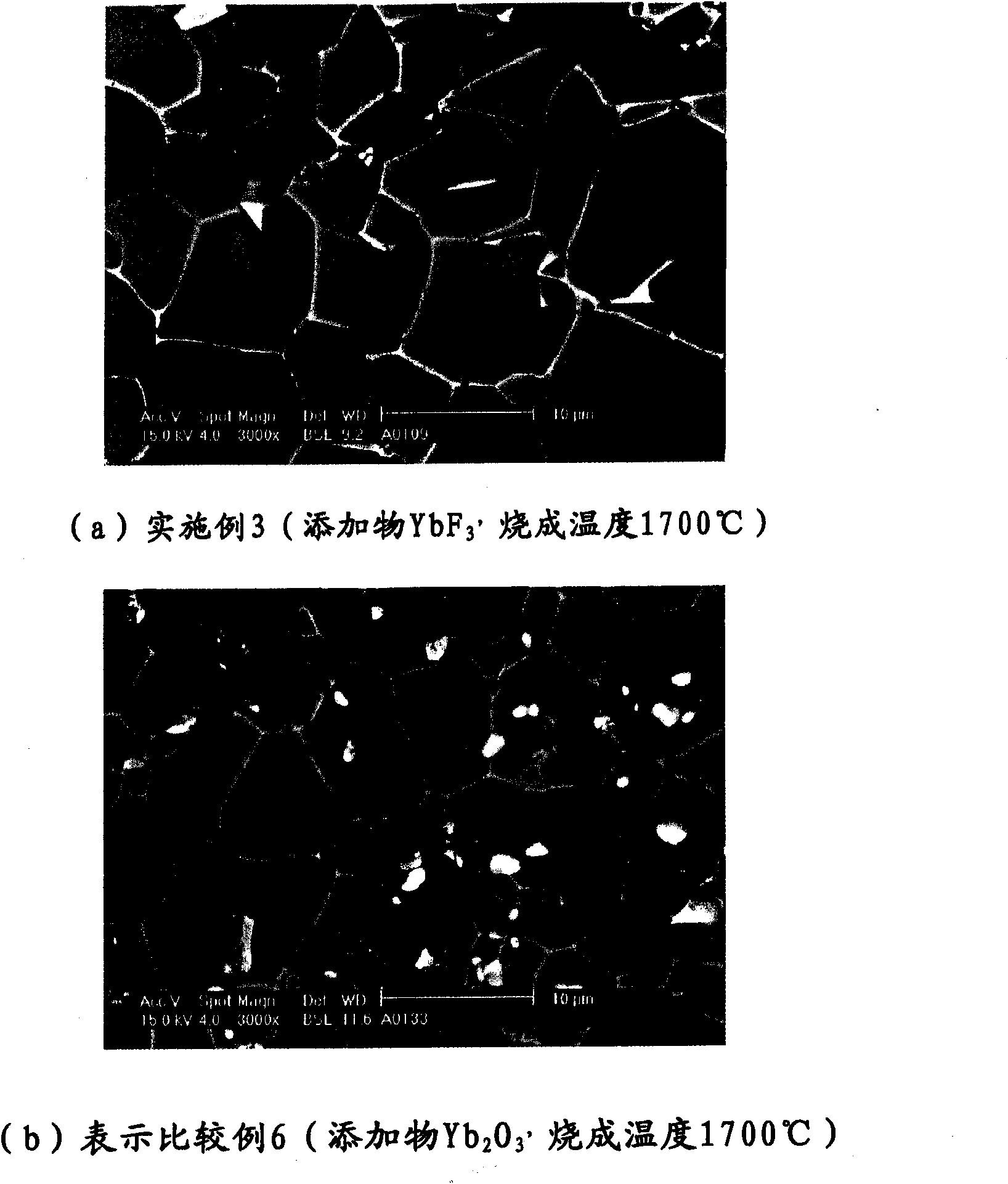 Aluminum oxide sintered product and method for producing the same