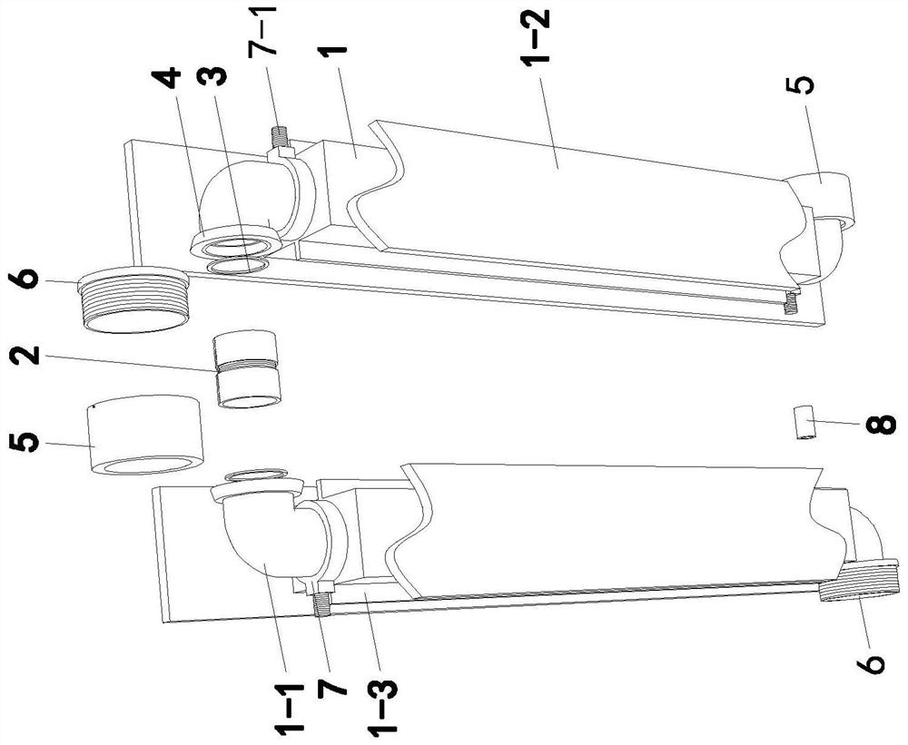 Assembled heating radiator for heat supply engineering and assembling method thereof