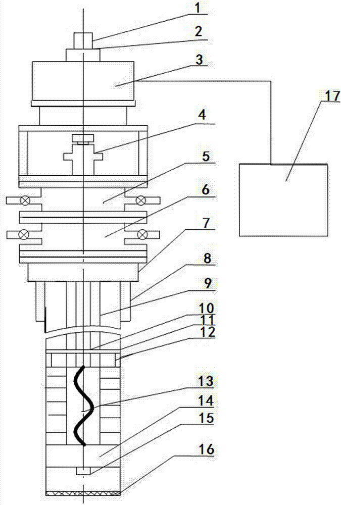 Thickened oil injection and recovery integrated complete device comprising all metal screw pump