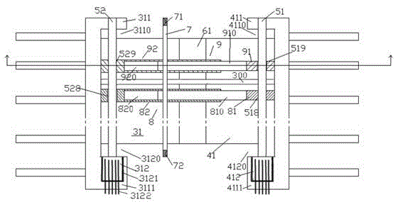 A cleaning device for bridge expansion joints