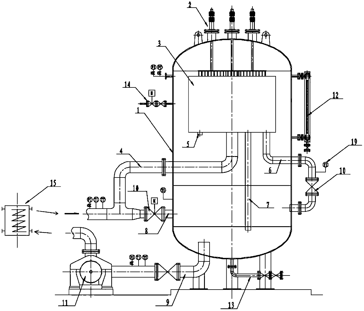 Electrode hot water boiler