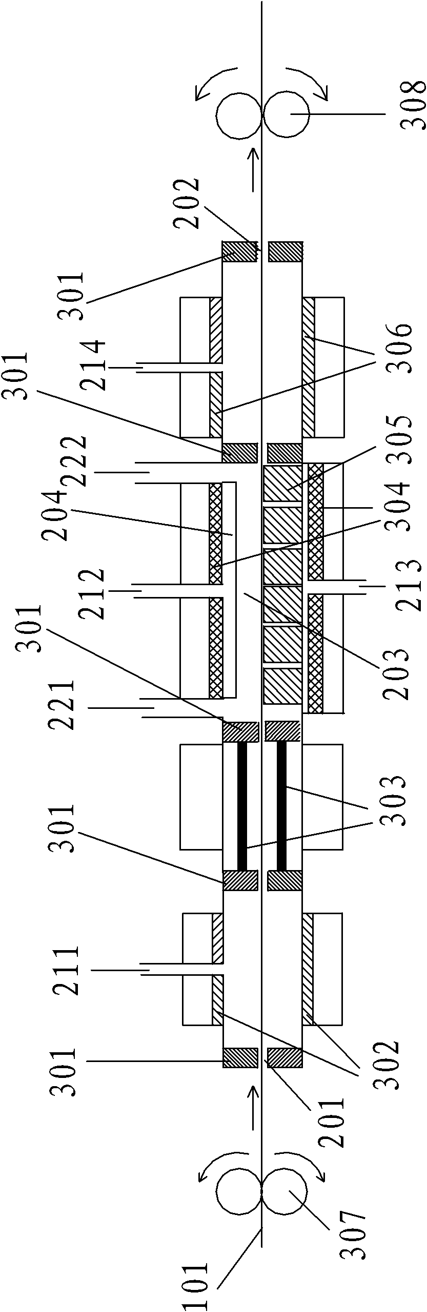 Selenylation furnace for treating and preparing CIGS (Copper Indium Gallium Diselenide) solar cell absorbing layer and manufacturing method thereof