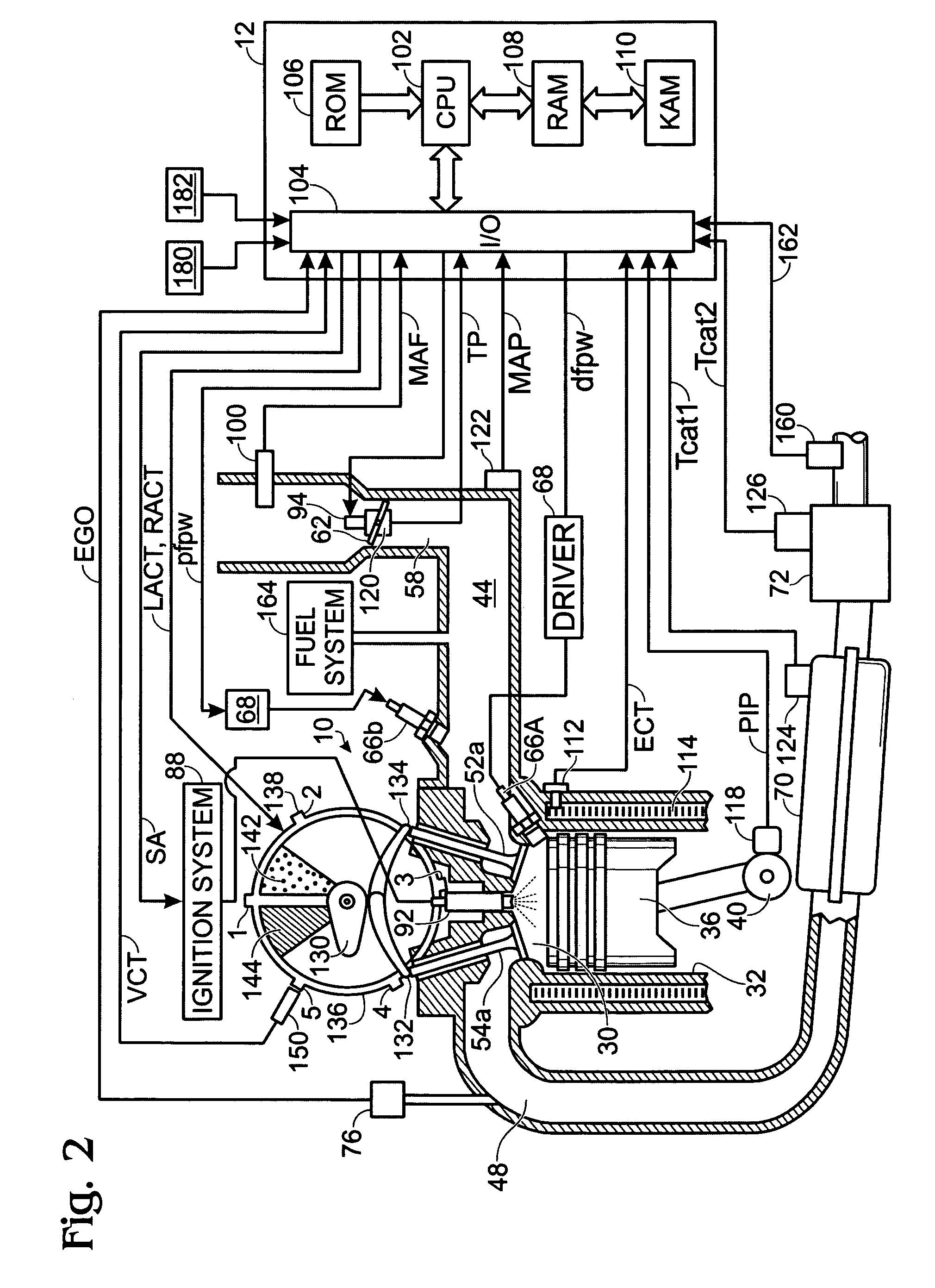 System and method for engine air-fuel ratio control