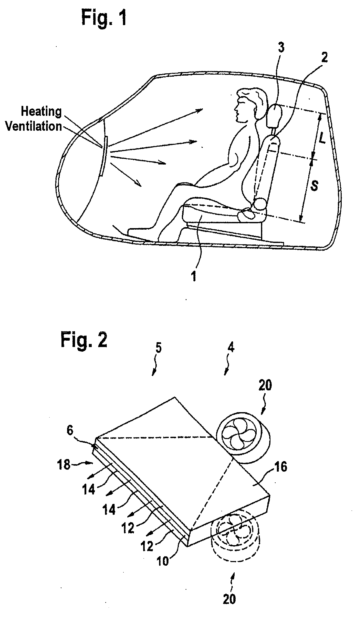Motor Vehicle Seat with an Air Supply Device