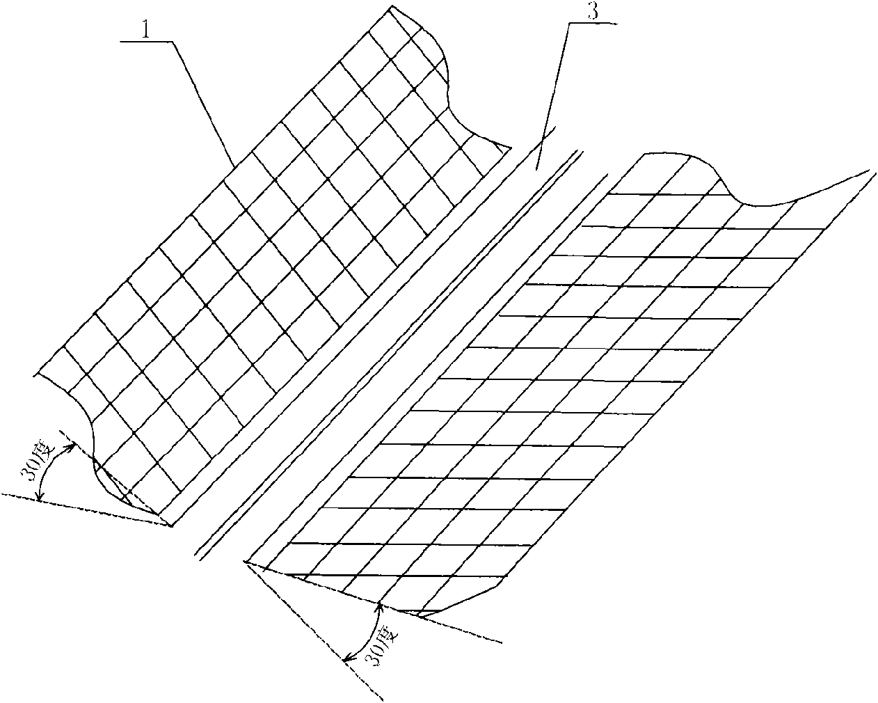 Sand-protecting barrier made from biodegradable materials and preparation method thereof