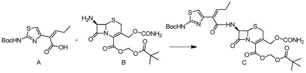 Preparation method for cefcapene pivoxil hydrochloride