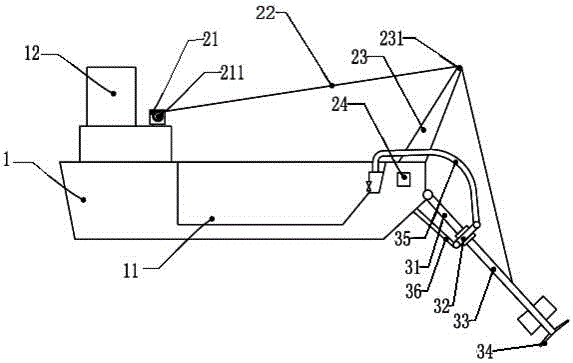 Riverbed sludge cutter suction dredger