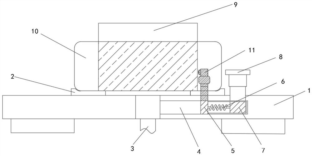 Milling and grinding device for metal machining
