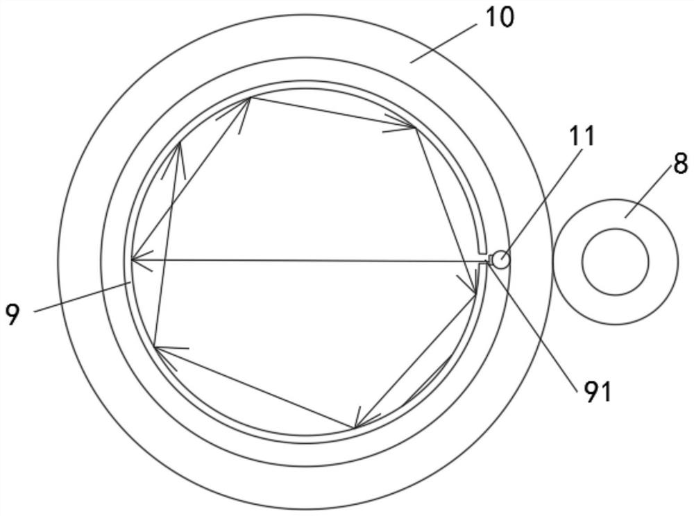 Milling and grinding device for metal machining