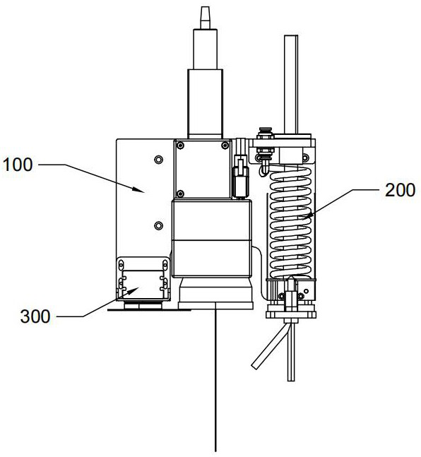 A degreasing module and an anti-oil pollution laser marking machine