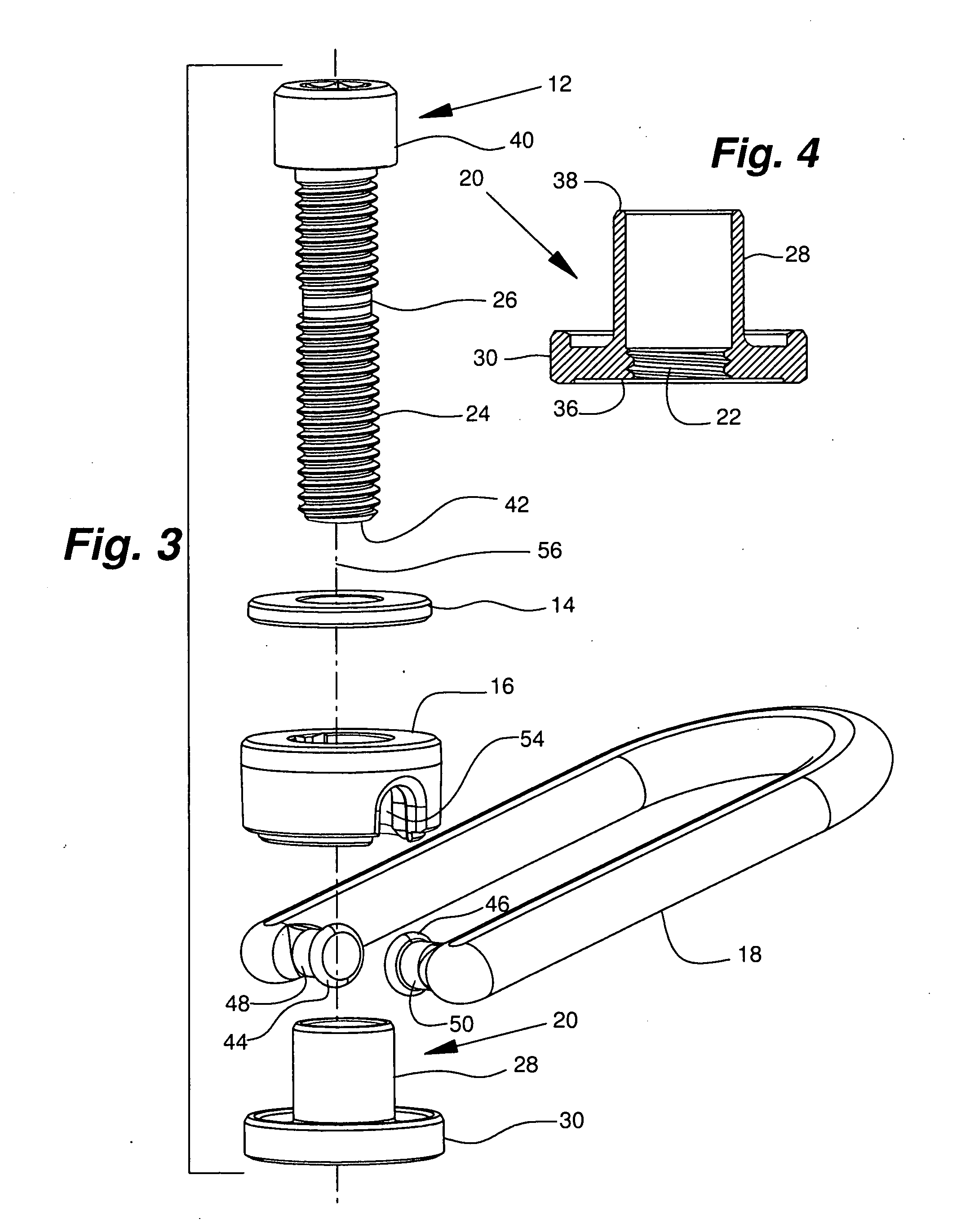 Threaded hoist ring screw retainer