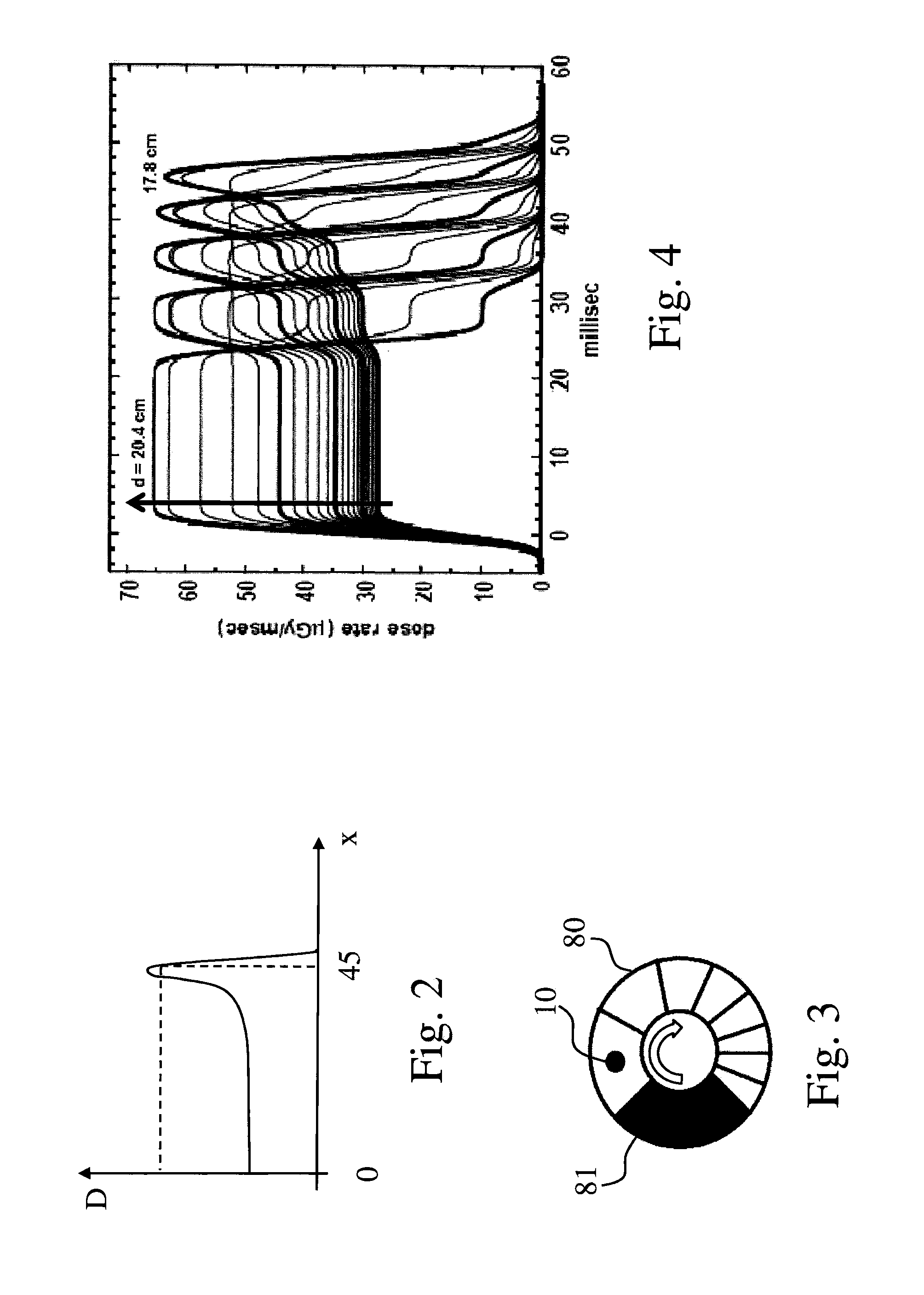 Water equivalent depth measurement for providing a continuous calibration range based on discrete measurements