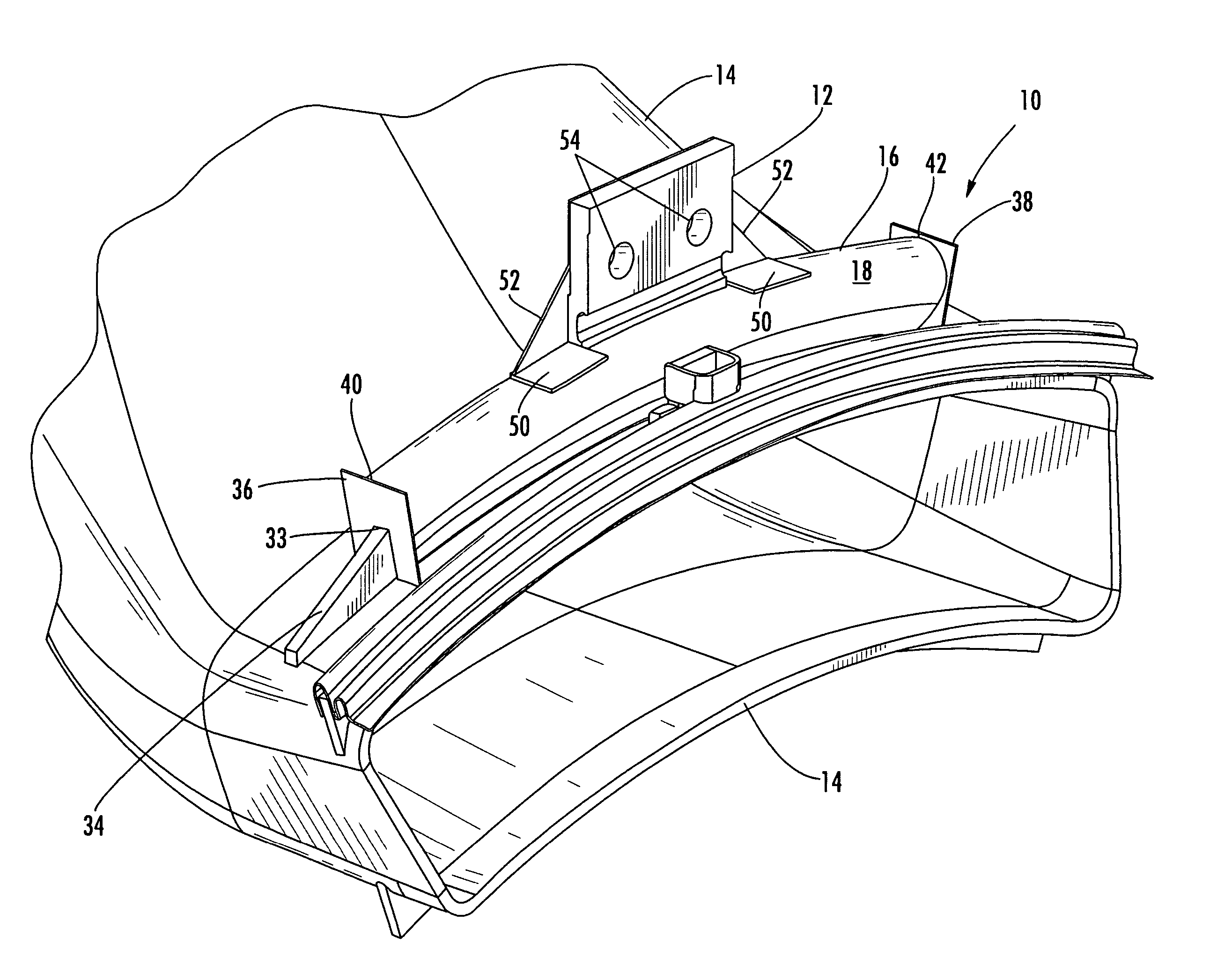 Cooling system for a transition bracket of a transition in a turbine engine