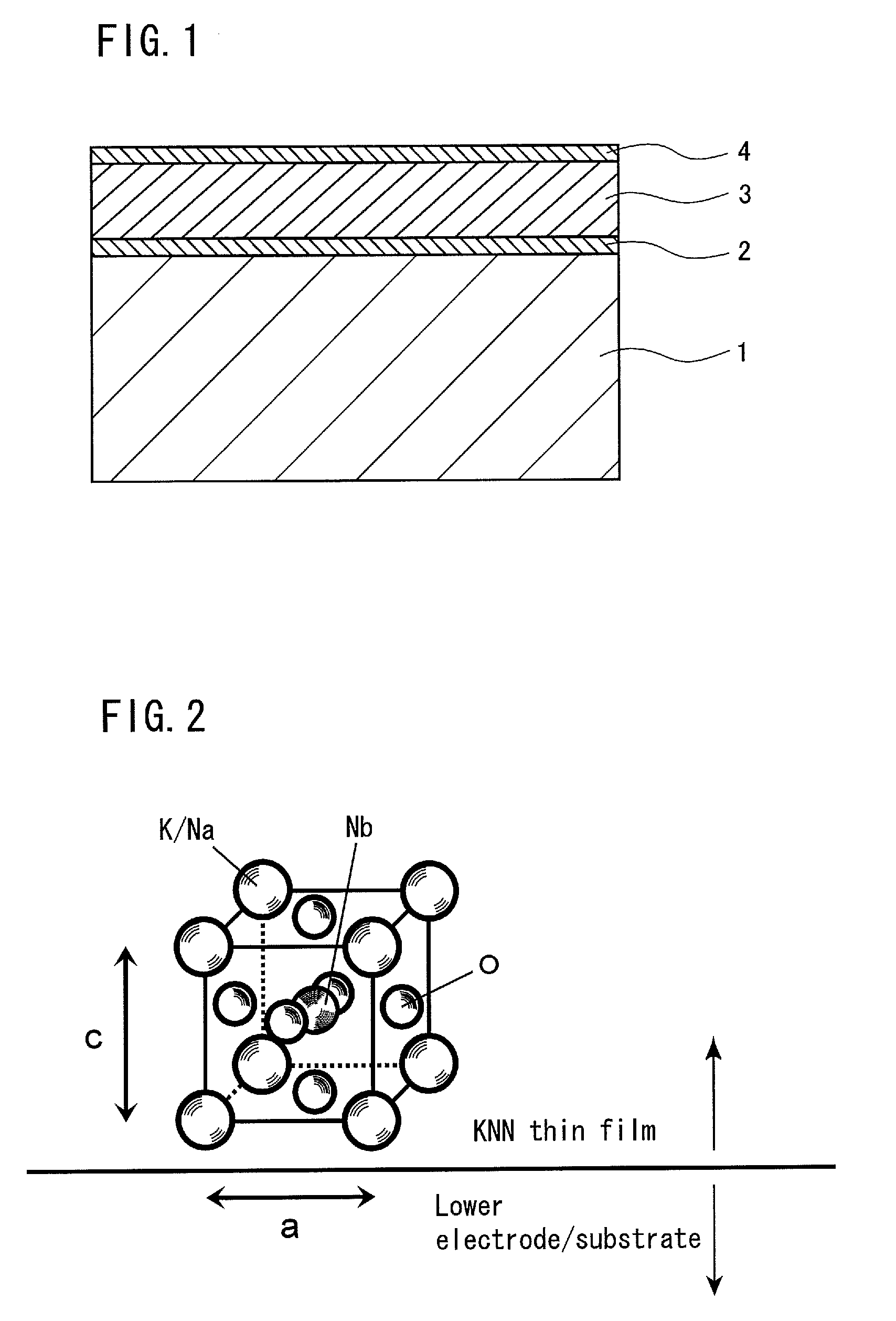 Piezoelectric thin film elemental device