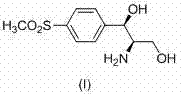 Method for analyzing (1R, 2R)-2-amino-1-(4-(methylsulfonyl)-phenyl)-1,3-propylene glycol as intermediate of florfenicol