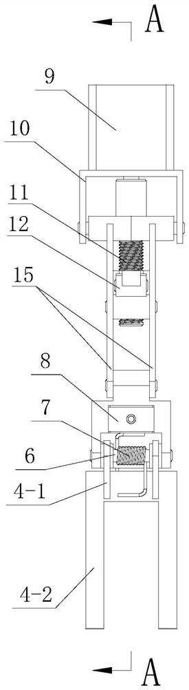 Accommodating type fruit grabbing manipulator and method